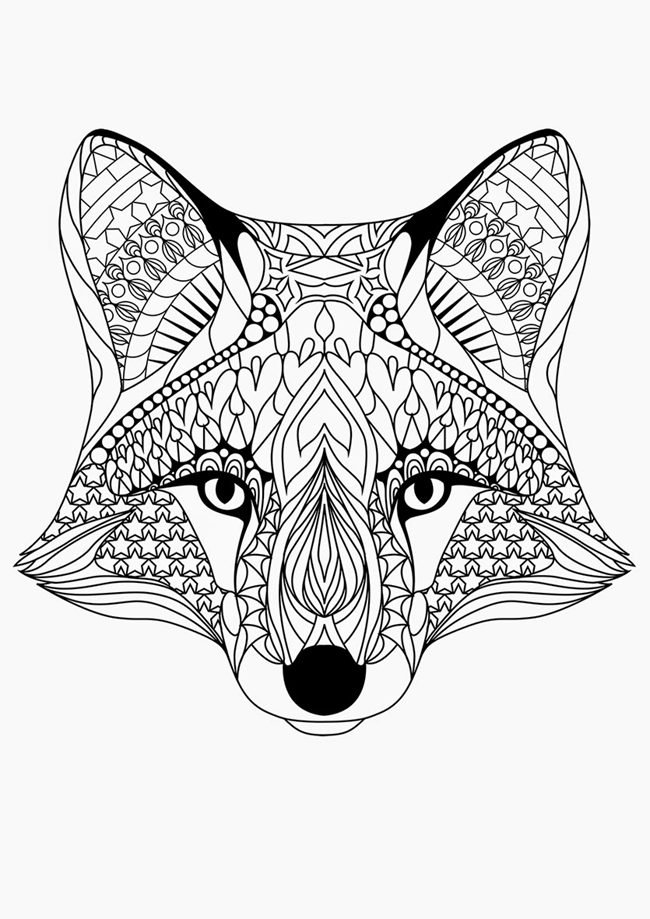 650x919 Free Printable Coloring Pages For Adults {12 More Designs