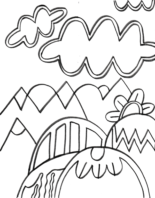 600x767 Delightful Doodles Free Downloadable Drawing Patterns