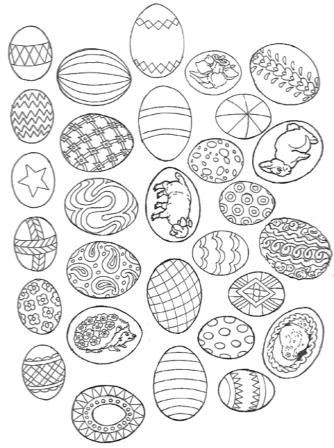 650x871 Easter Egg Drawings Designs Happy Easter 2018