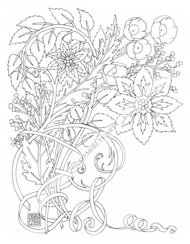 389x500 Vintage Embroidery Pattern Tumblr