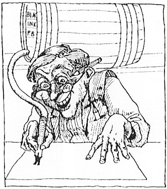 331x374 Paul Bunyan Fine Art The Clerk