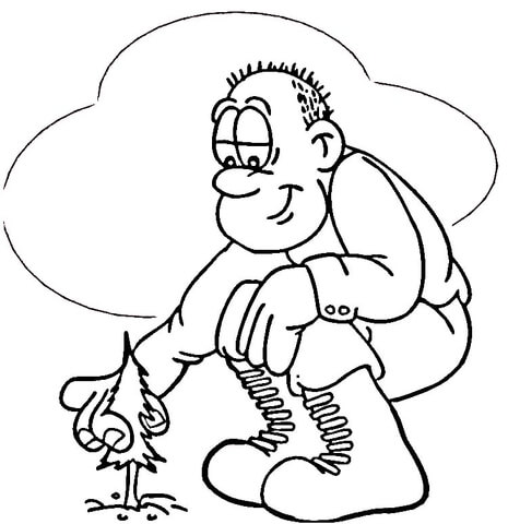465x480 Paul Bunyan Coloring Page Free Printable Coloring Pages