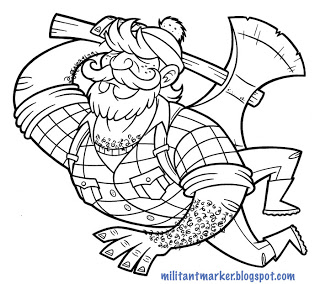 320x284 The Militant Marker Paul Bunyan