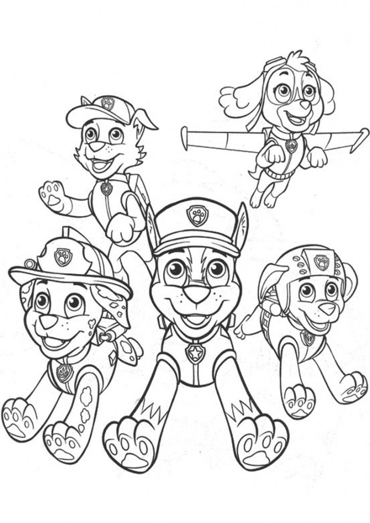 724x1024 Paw Patrol