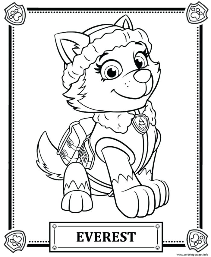 700x852 Paw Patrol Coloring Pages Plus Paw Patrol Coloring Pages Drawing