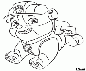 300x250 Paw Patrol Coloring Pages Printable Games