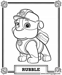 236x287 Top 10 Paw Patrol Coloring Pages Of 2017 Paw Patrol, Coloring