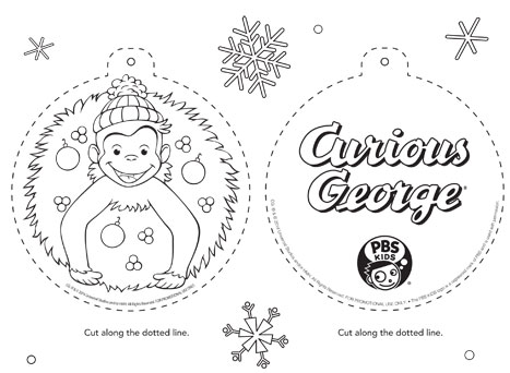 467x342 Curious George Ornament Happy Holidays Pbs Parents Pbs
