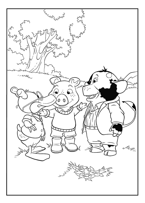 500x699 Jakers Coloring Pages