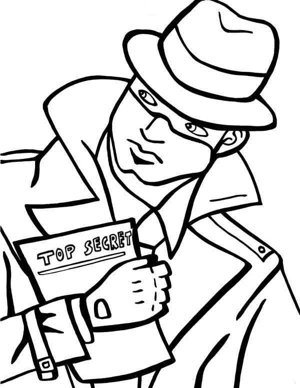 600x777 Spy Kids Coloring Pages