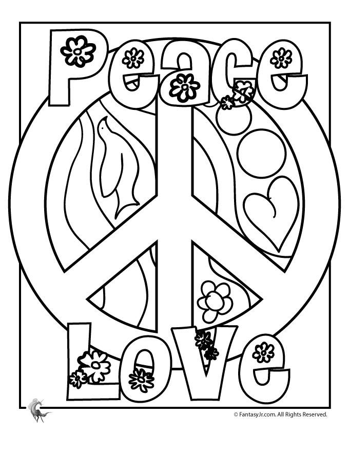 Peace Sign Drawing at GetDrawings | Free download