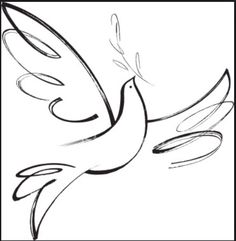 236x241 Holy Spirit Dove Drawing Holy Spirit Tattoo On Loving