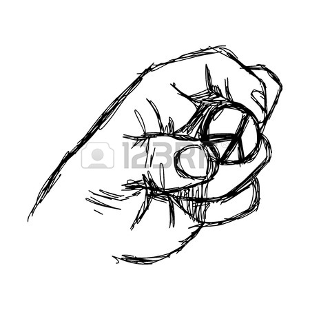 450x450 Illustration Doodle Of Sketch Word Peace With Eiffel Tower Royalty