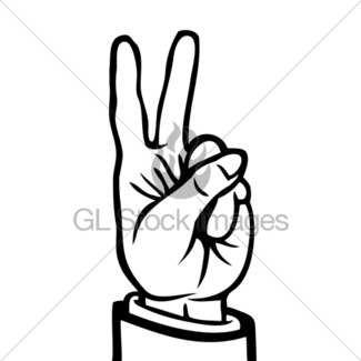 325x325 Peace Sign Gl Stock Images