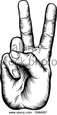 235x470 Woodcut Vintage Style Hand Pointing A Finger