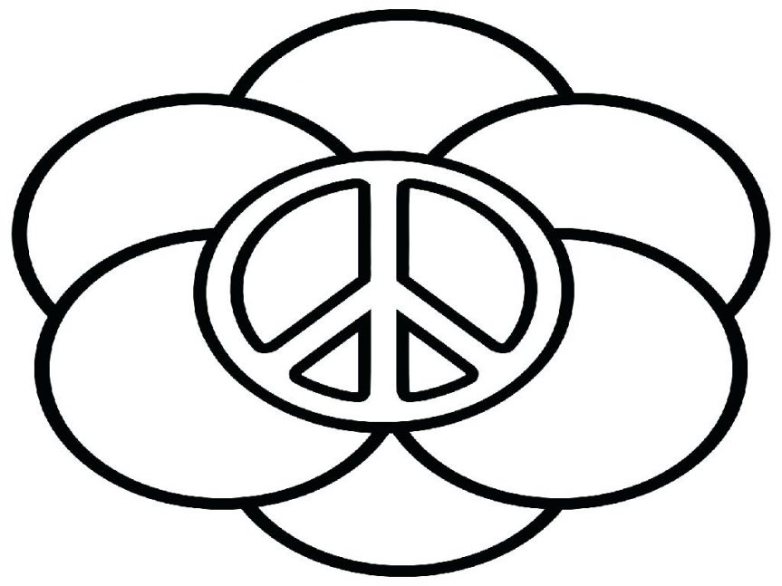 Peace Sign Drawing at GetDrawings | Free download