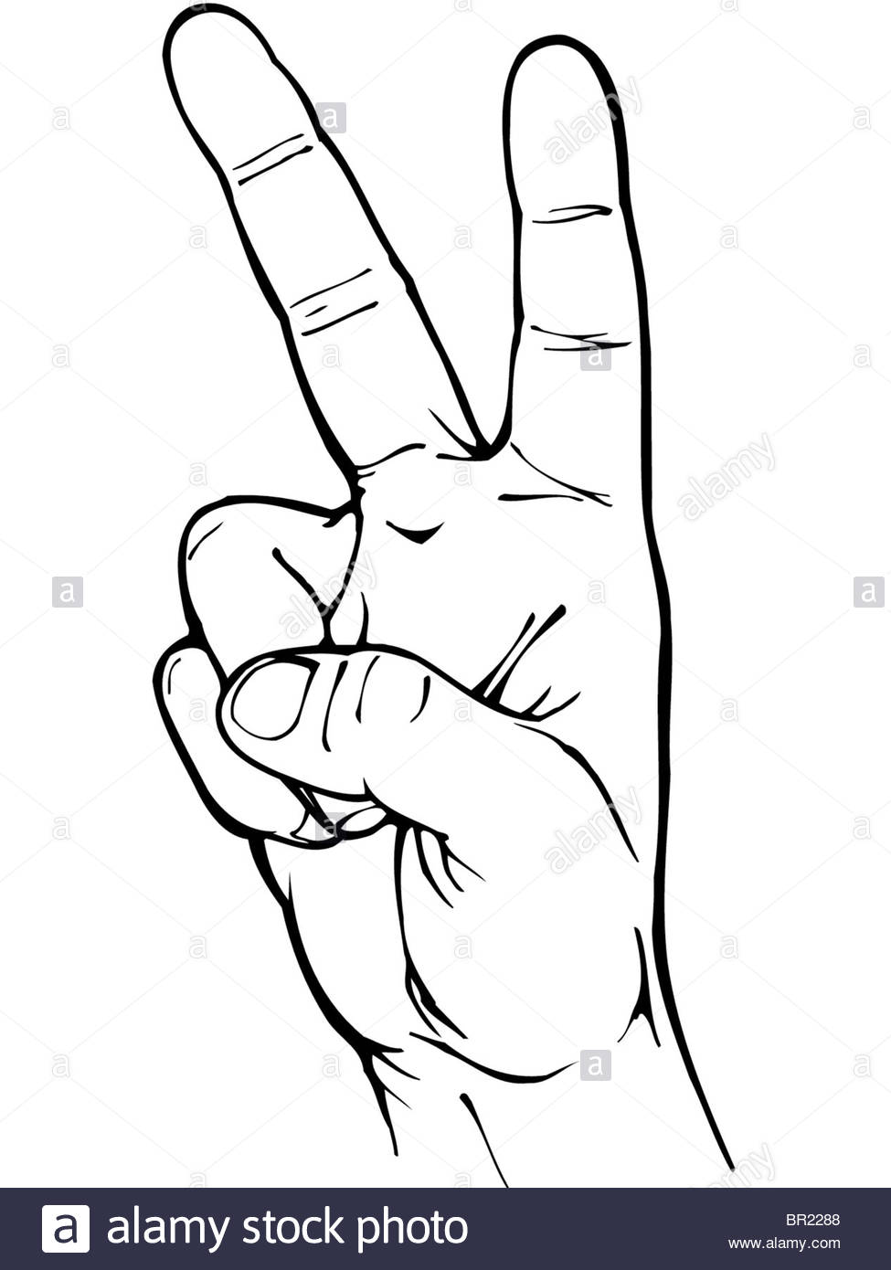 Peace Sign Drawing At Getdrawings Free Download 1197