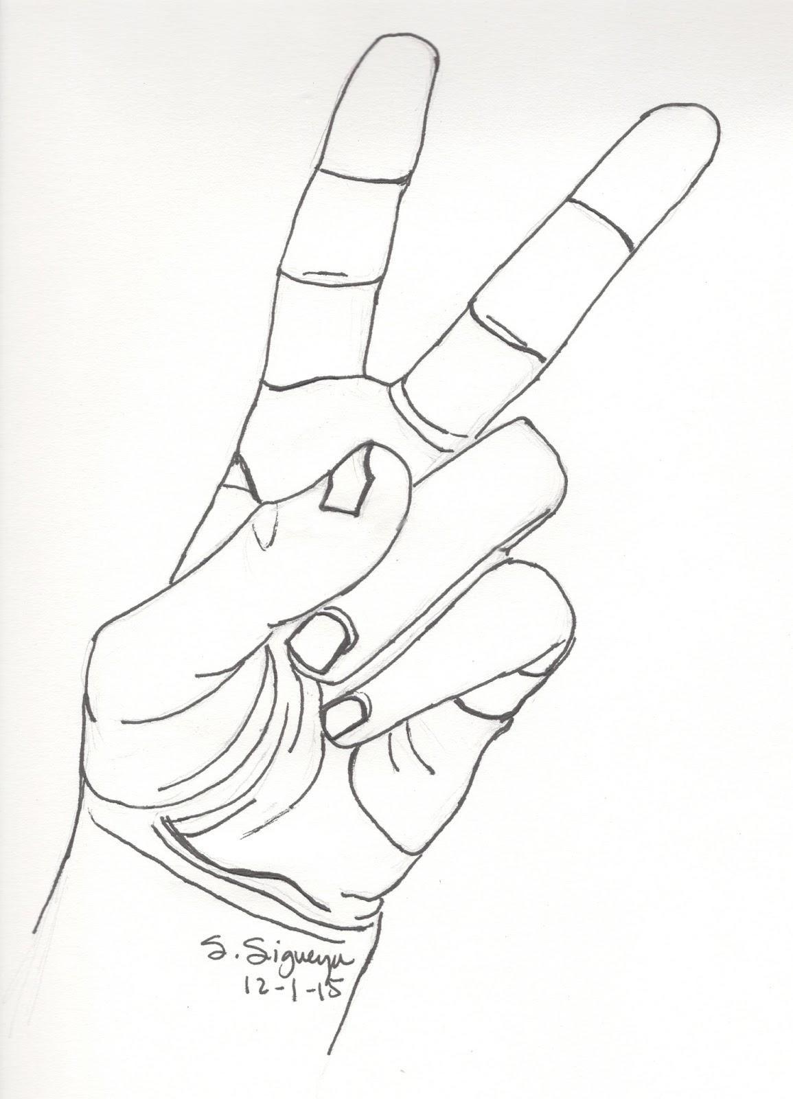1155x1600 How To Draw Peace Hand Drawn Peace Sign Hand Drawing