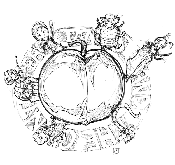 600x568 James And The Giant Peach By Bulletproofturtleman