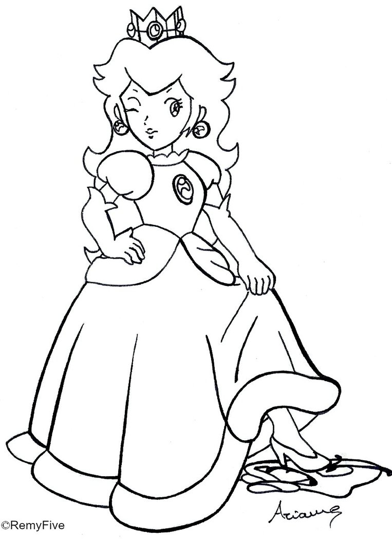 763x1048 Point Commission Go, Princess Peach! By Remyfive