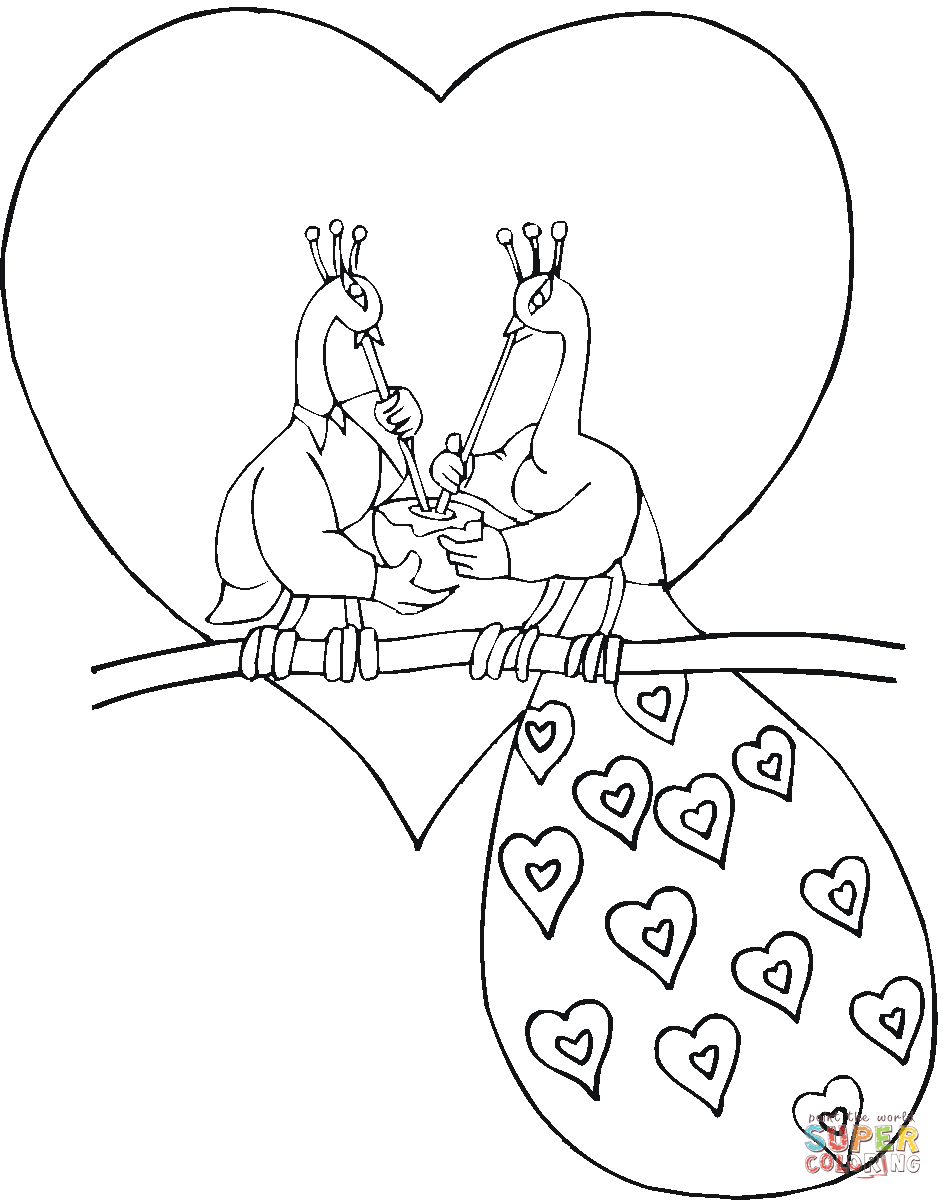 943x1200 Peacocks Coloring Pages Free Coloring Pages