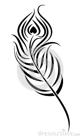266x450 Peacock Feather Clipart
