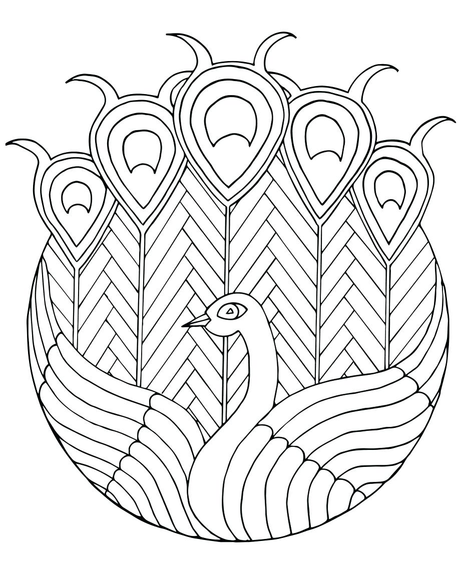 921x1151 Peacock Stained Glass Pattern The Best Peacock Drawing Ideas