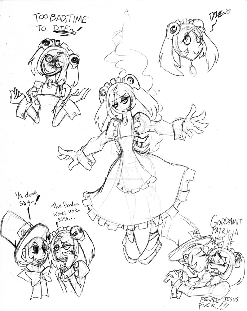 797x1003 Skullgirls Sketchdump10 Marie peacock Errywhere By Inkblot Rabbit