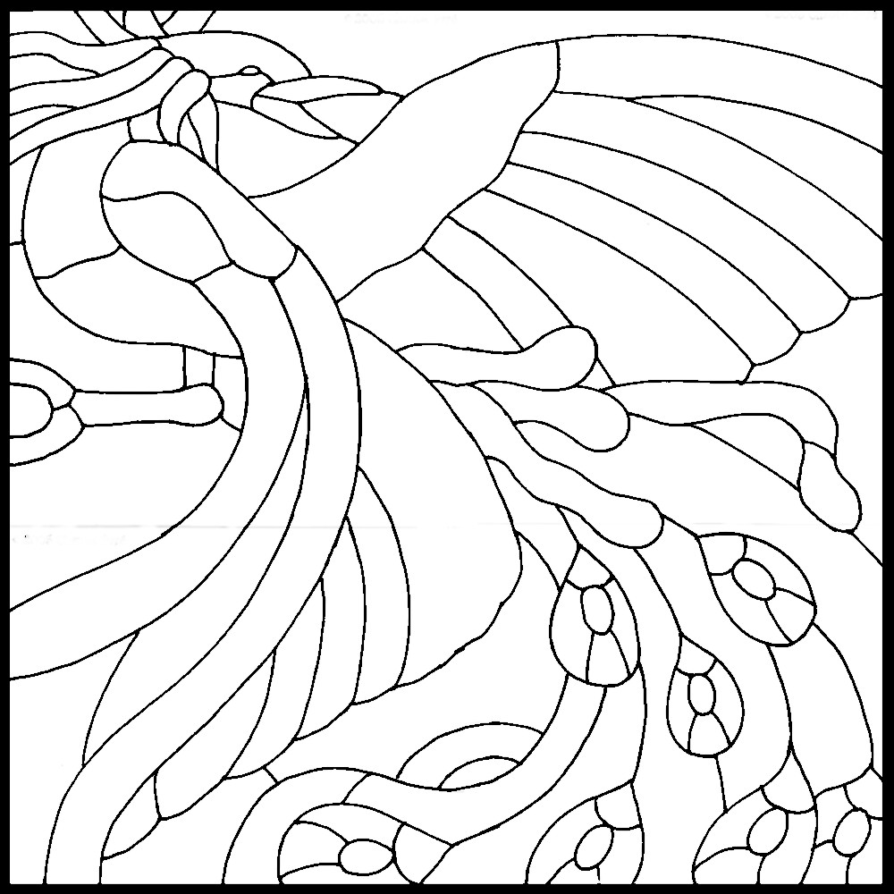 1000x1000 45 Simple Stained Glass Patterns Guide Patterns