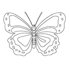 230x230 Top 50 Free Printable Butterfly Coloring Pages Online