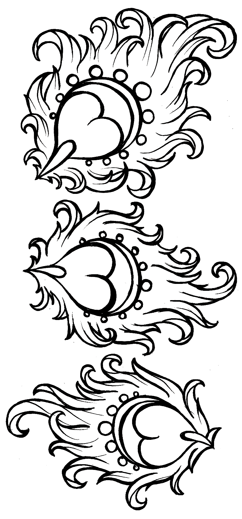 806x1724 Art Nouveau Peacock Feather Tattoo By ~metacharis