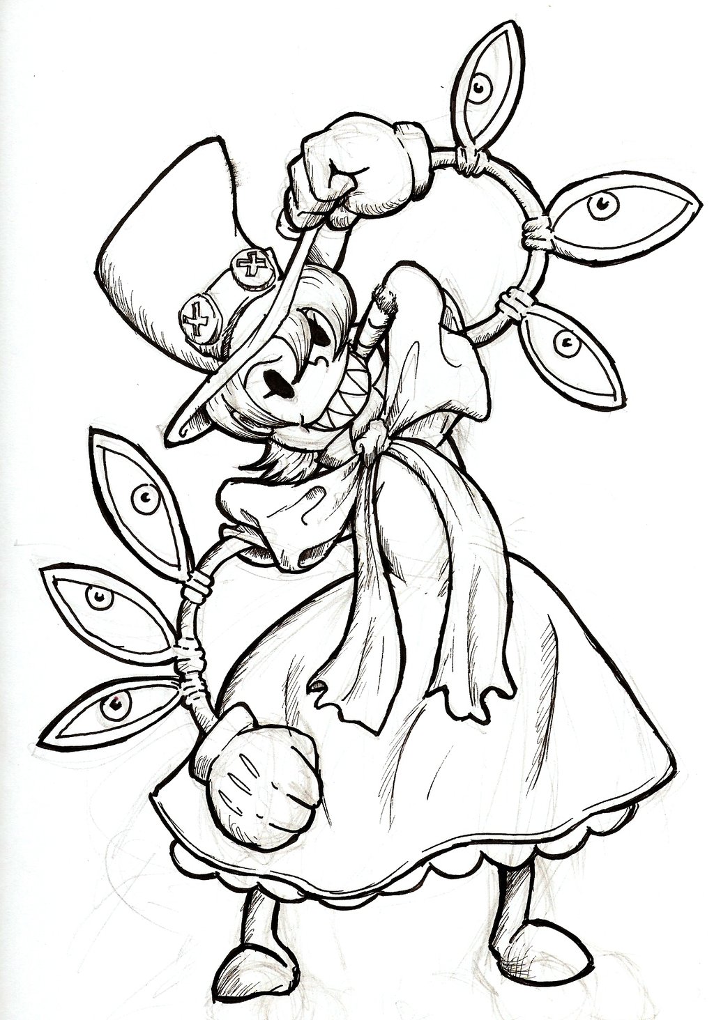 1024x1464 Skullgirls Peacock By Don Pachi