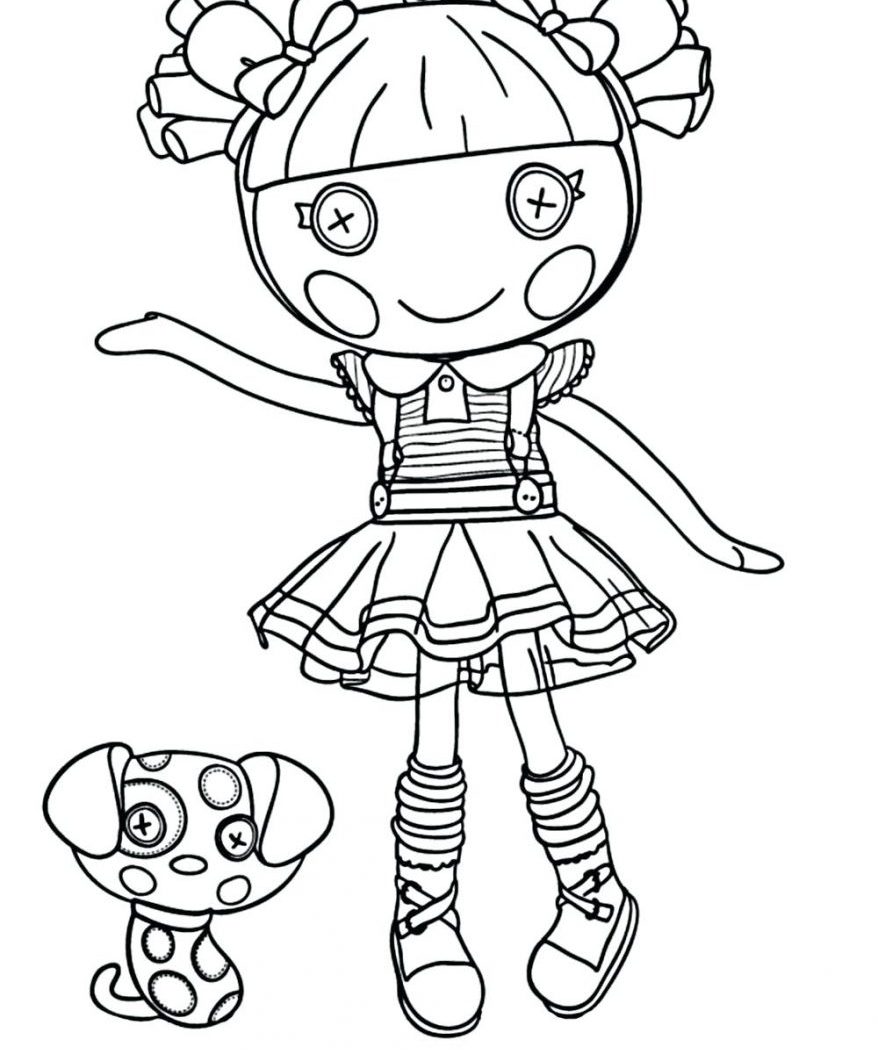 878x1050 Nice Lalaloopsy Cartoon Coloring Pages Check More At Free General