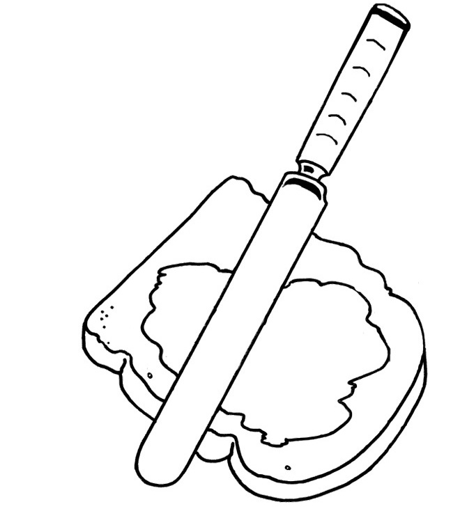 660x744 Peanut Butter Coloring Pages