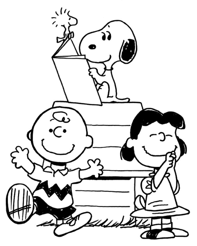 Peanuts Characters Drawing at GetDrawings | Free download