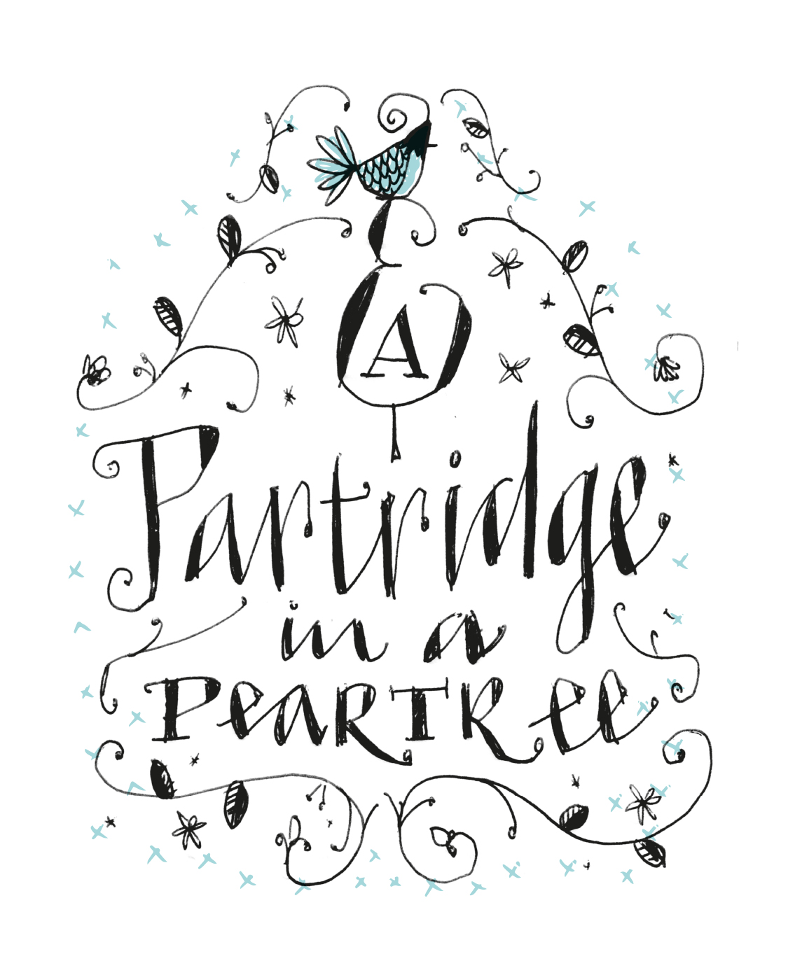 1125x1383 A Partridge In A Pear Tree