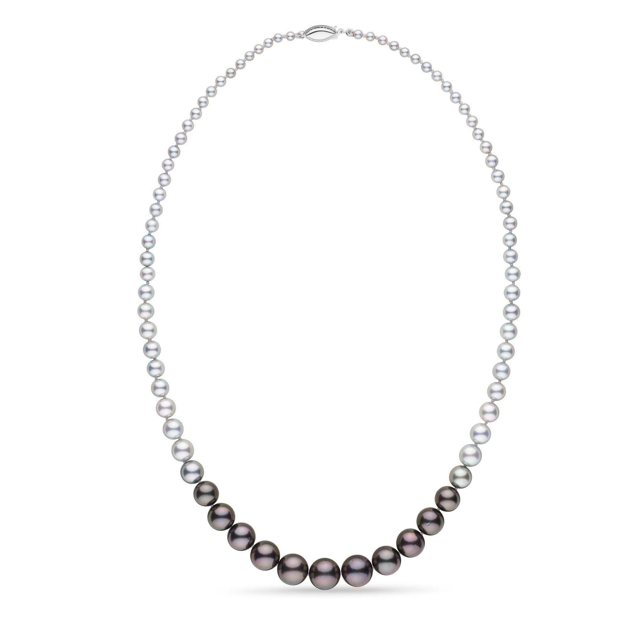 2048x2048 Ombre Collection 3.0 10.0 Mm Akoya And Tahitian Pearl Nec