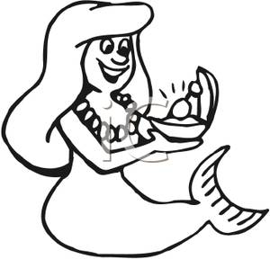 300x288 Pearl Clipart Black And White