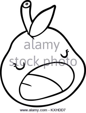 300x396 Hand Drawing Pear Stock Photo 71955758