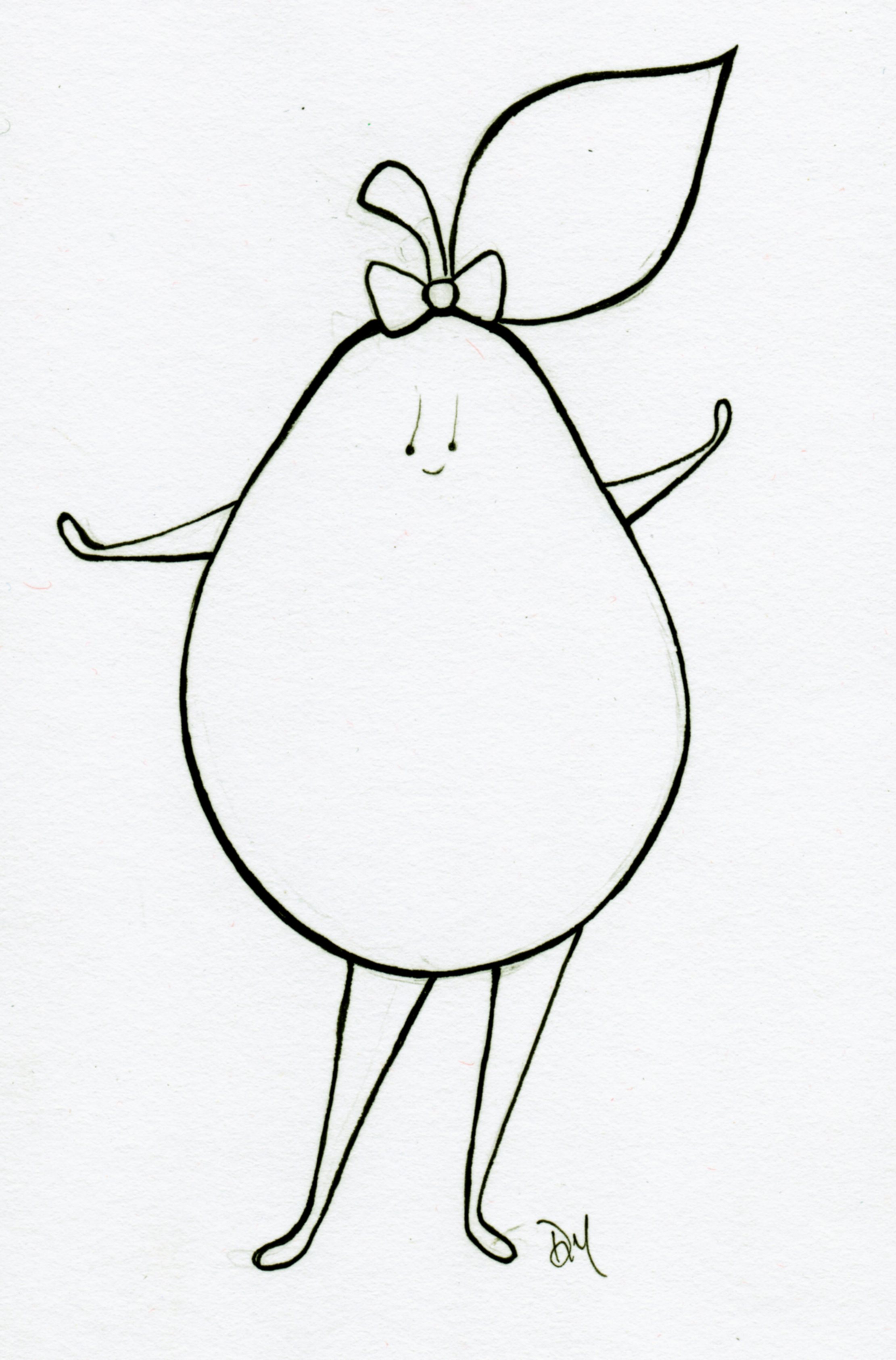 2221x3370 Funny Angry Pear