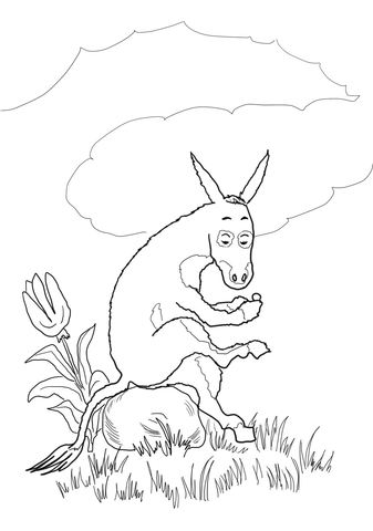337x480 Sylvester Finds A Magic Pebble Coloring Page Free Printable