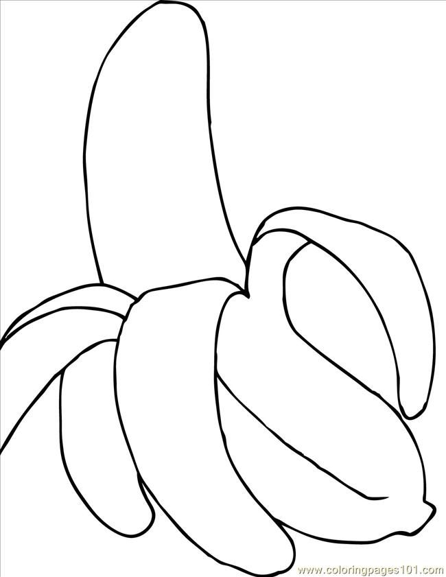 650x841 Split Fruit Coloring Pages