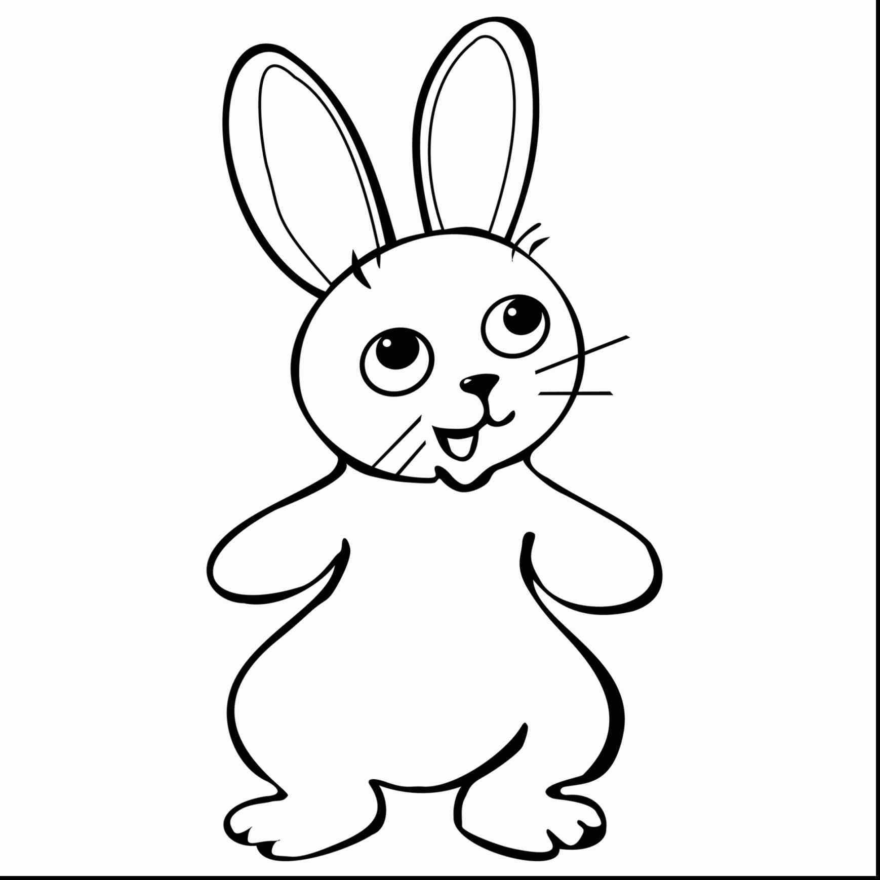 1738x1738 Easter Bunny Clipart Black And White Interesting S Template