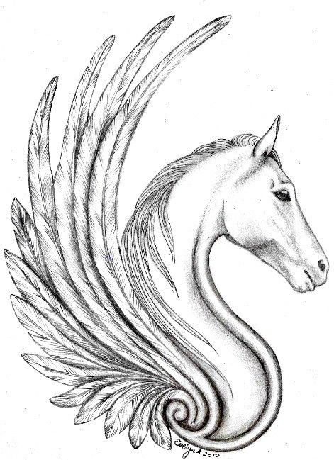 471x649 Famous Pegasus Tattoo Designs