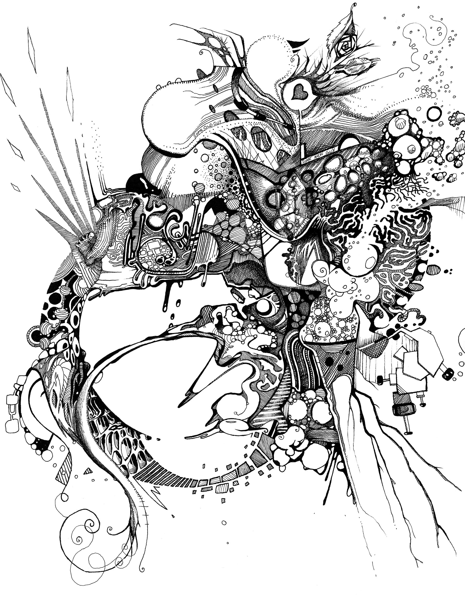 1920x2469 Jeffjag's Portfolio Pen And Ink Illustrations