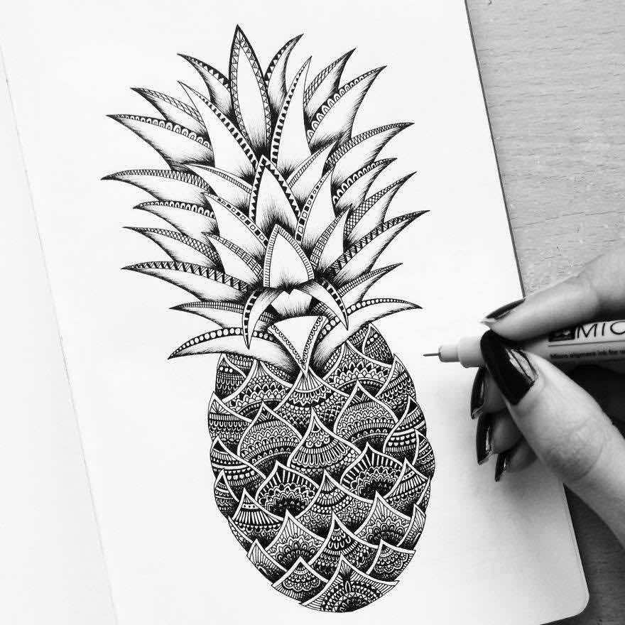 880x880 Pen Amp Paper Drawings By Pavneet Sembhi Pixolog Design, Art