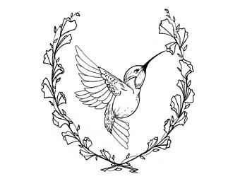 340x270 Black And White Prints Wall Art Pen Design Drawing