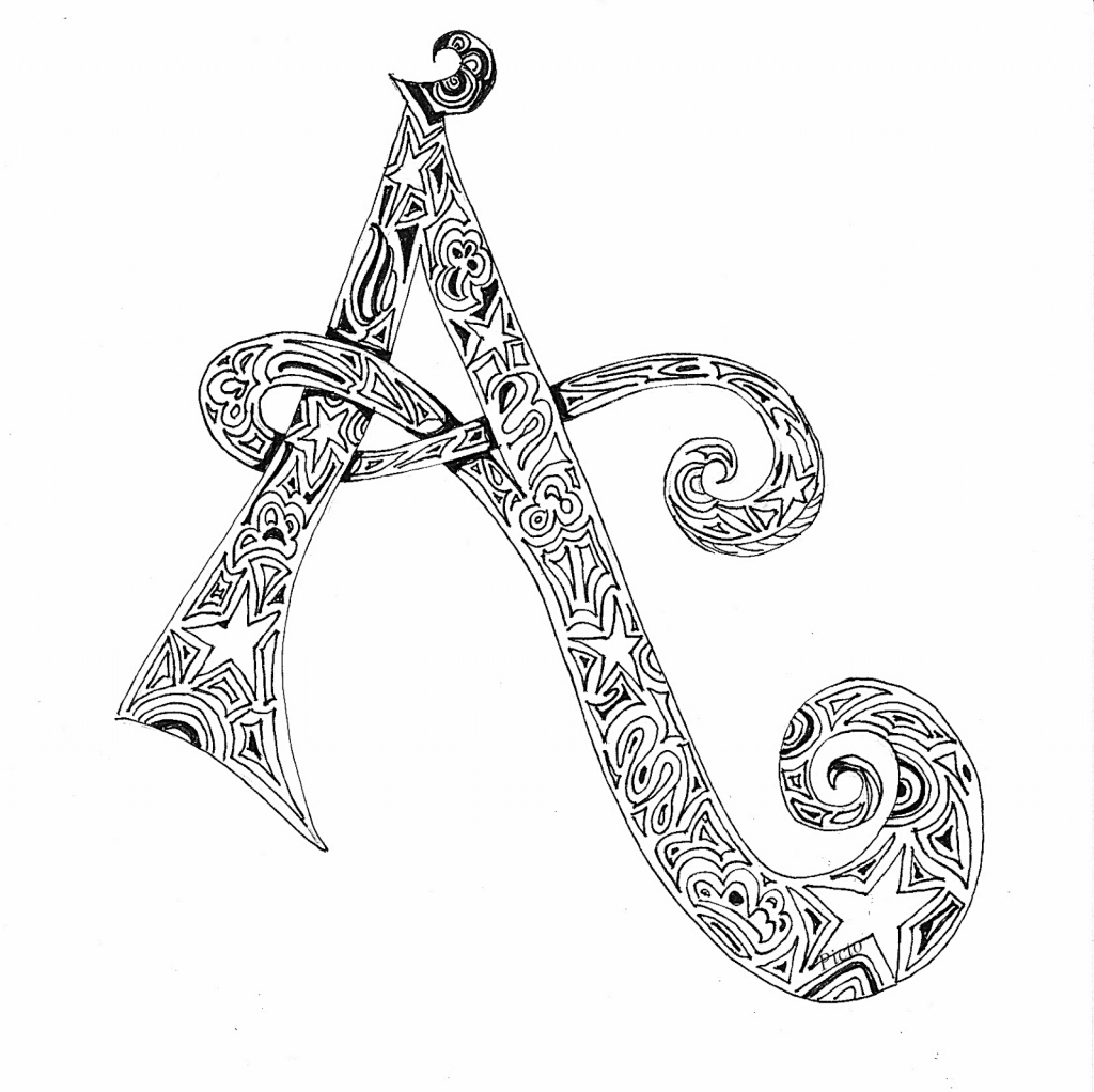 1024x1022 Easy Pen Drawings Handcrafted Picto February 2012