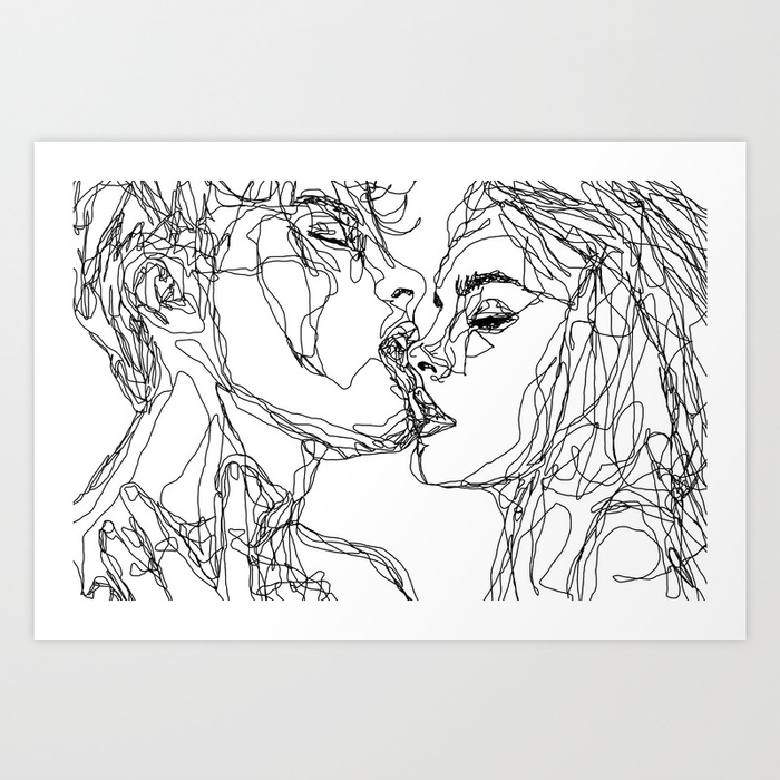 700x700 Ink Pen Art Prints Society6