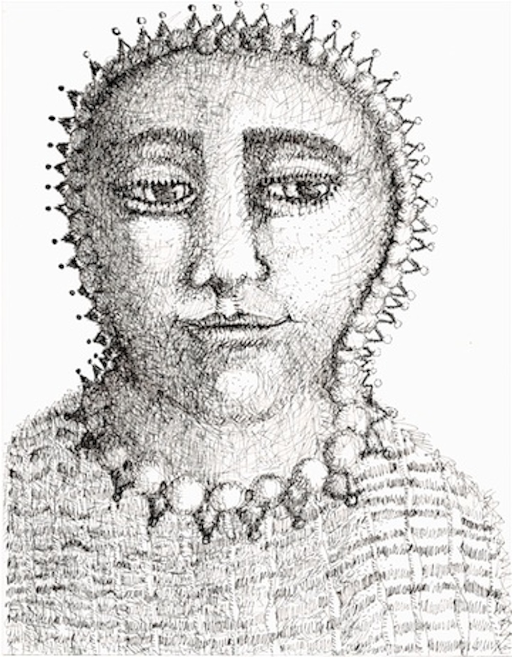 1000x1283 Pen, Ink And Brush Irena Martens